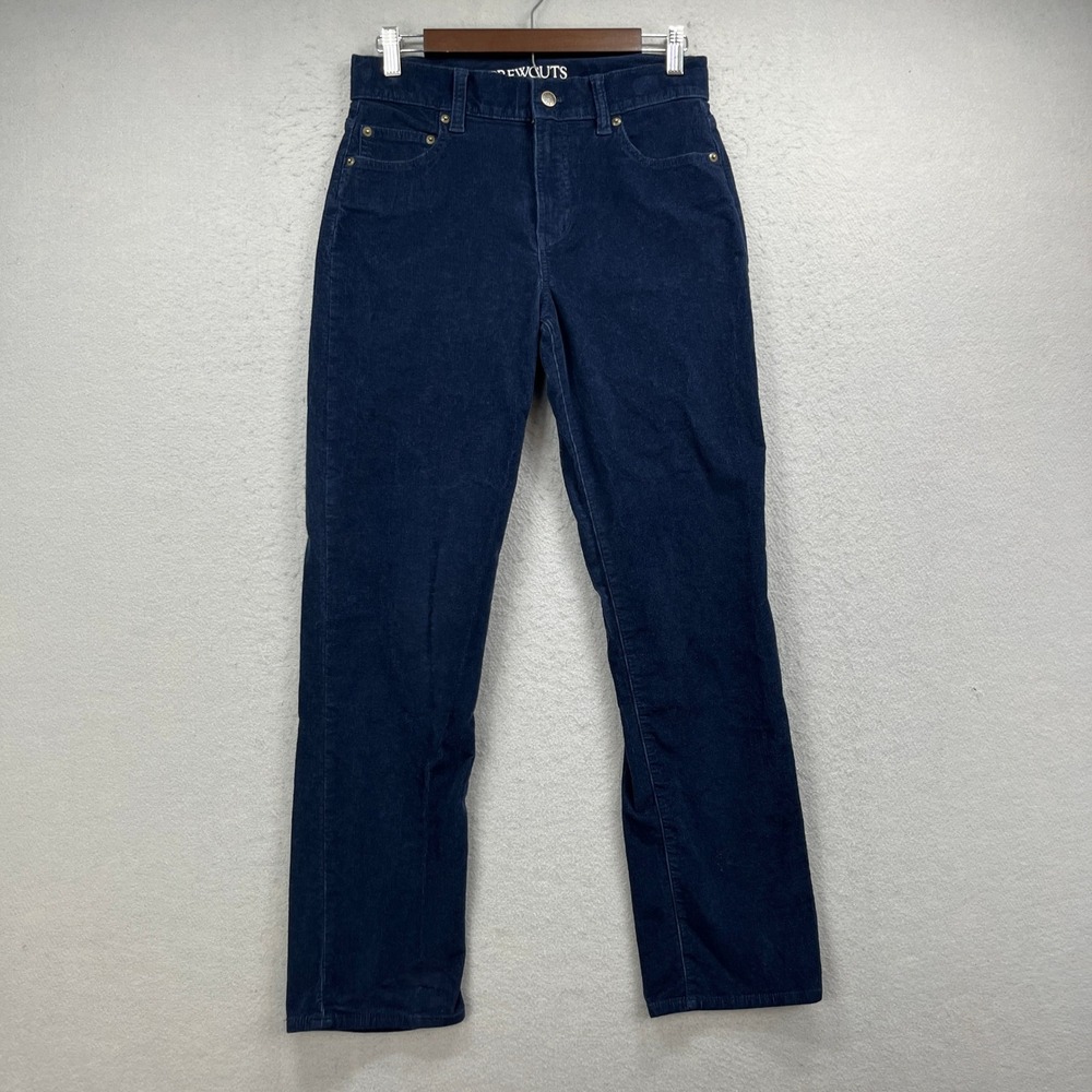 J Crew Crewcuts Corduroy Pants Boys 14 Blue Straight Leg Casual Preppy Classic